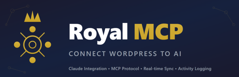 Royal MCP – WordPress plugin banner